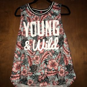Young & Wild Floral Jersey